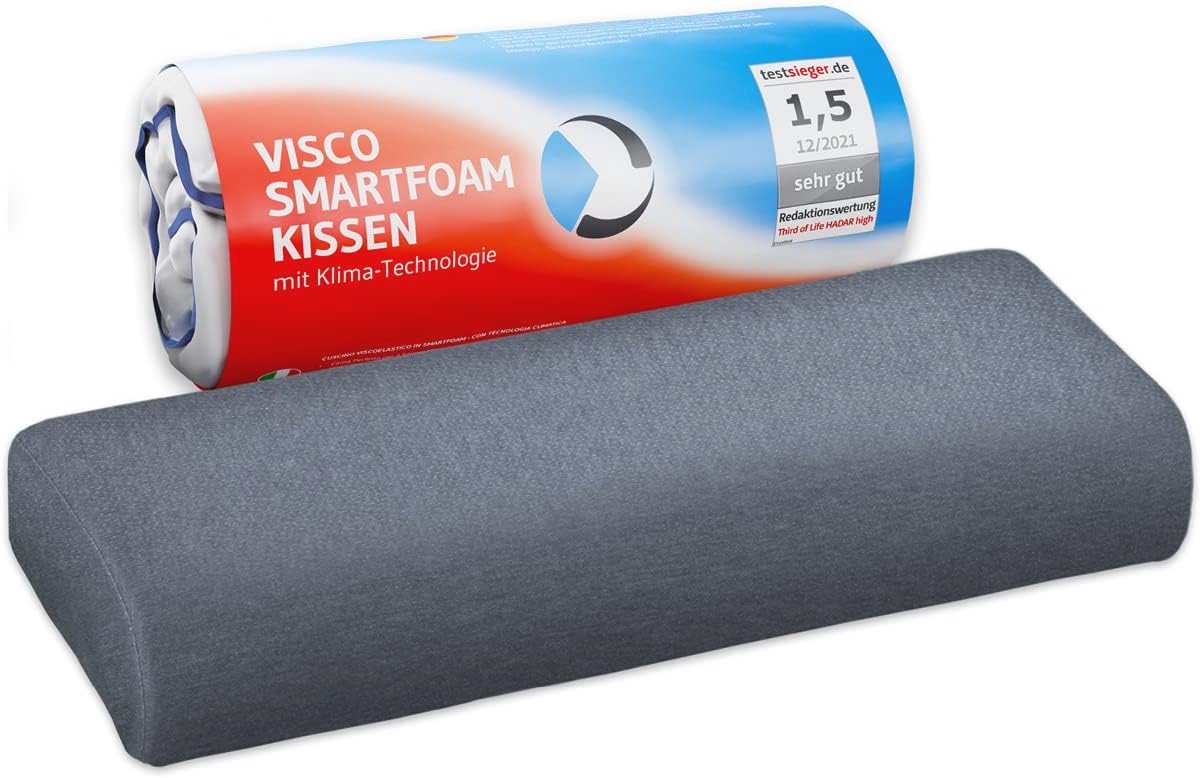 Orthopedisch Hoofdkussen Verstelbaar 40 x 80 cm - Geheugenfoam Met Sneldrogende Thermische Cover