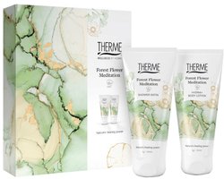 THERME Forest Flower Mediation Classic Gift Set - Body Lotion 200ml/Shower Gel 200ml
