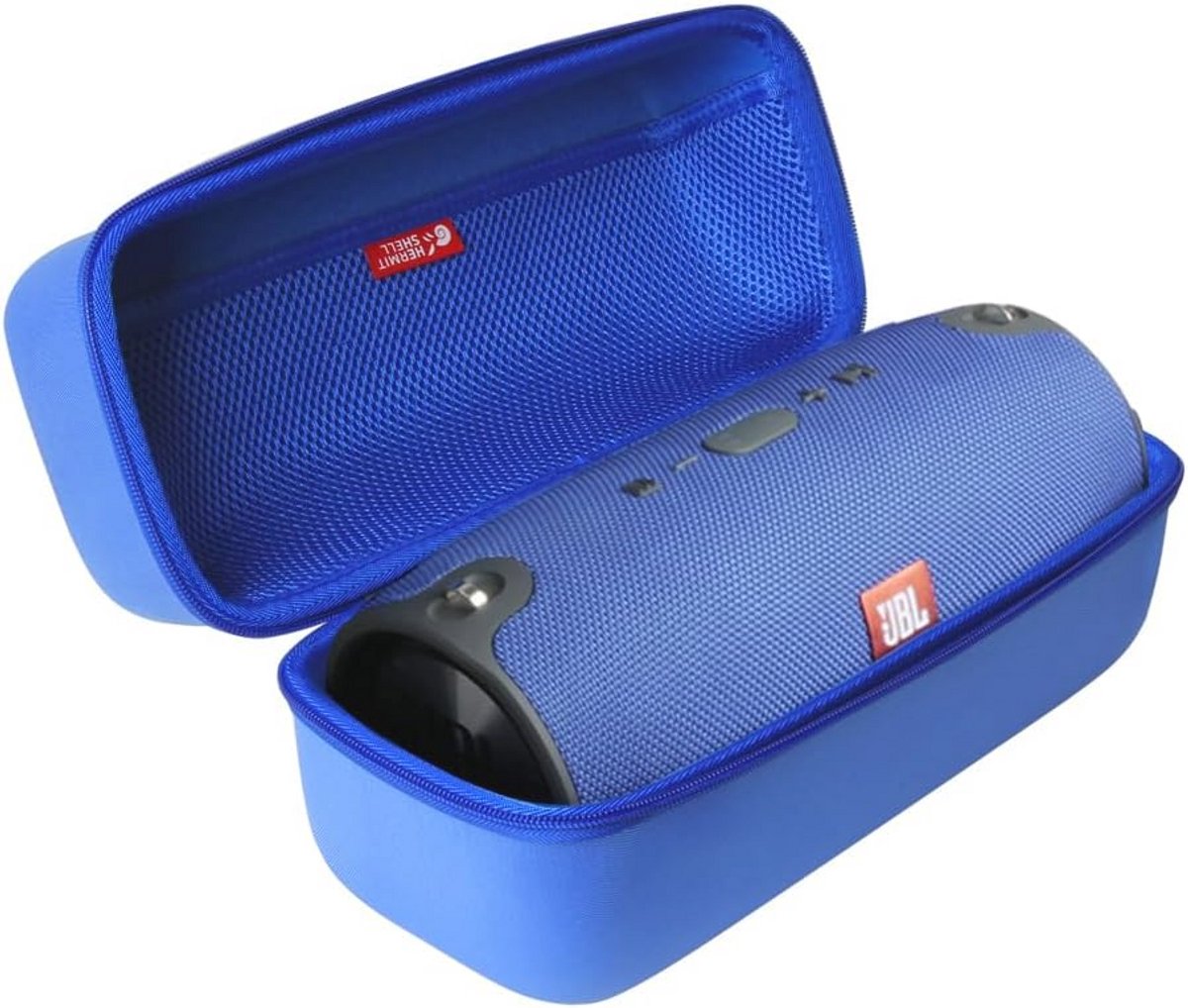 Reisetui met harde schaal voor waterdichte draagbare stereo Bluetooth-luidspreker