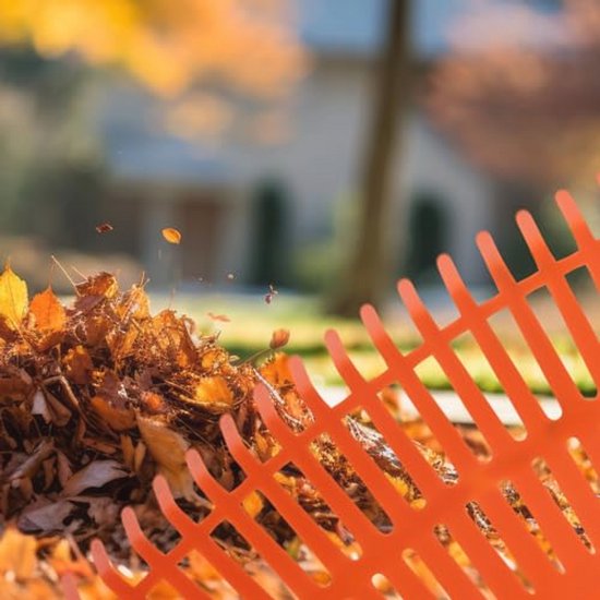 Robuuste Hark voor Bladeren en Gras - Brede Tuinhark zonder Steel - Ideaal voor Tuinonderhoud — afbeelding 3