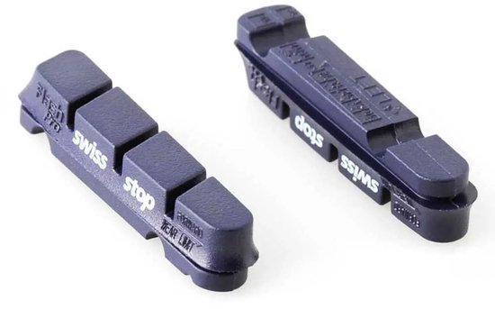 DT Swiss BXP Shimano M70T2 mâchoires de frein noires pour Campagnolo DT PR 1400 Oxic blue