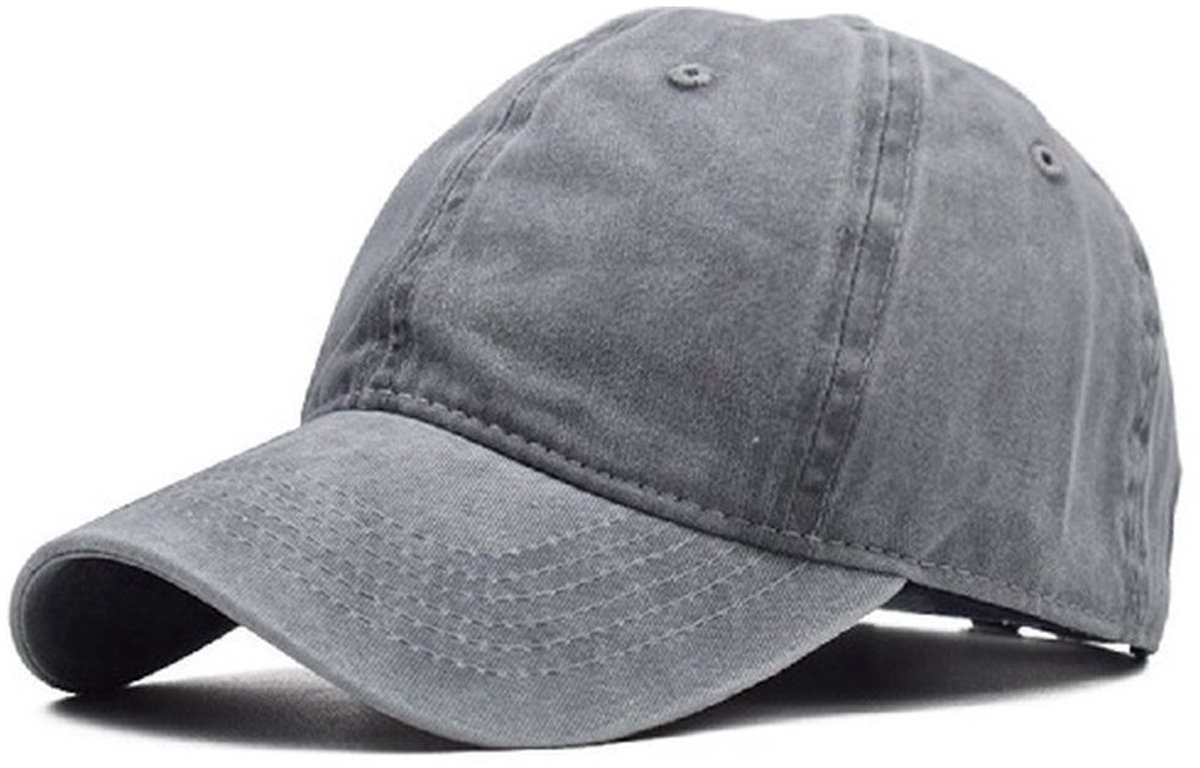Jongens pet kind - Denim - spijkerstof grijs - dreumes peuter (2-4 jaar) - Maat 52