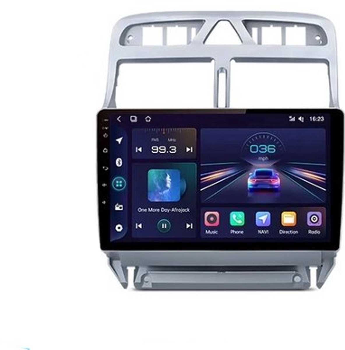 Autoradio - Android Carplay - Bluetooth Radio - Peugeot 307