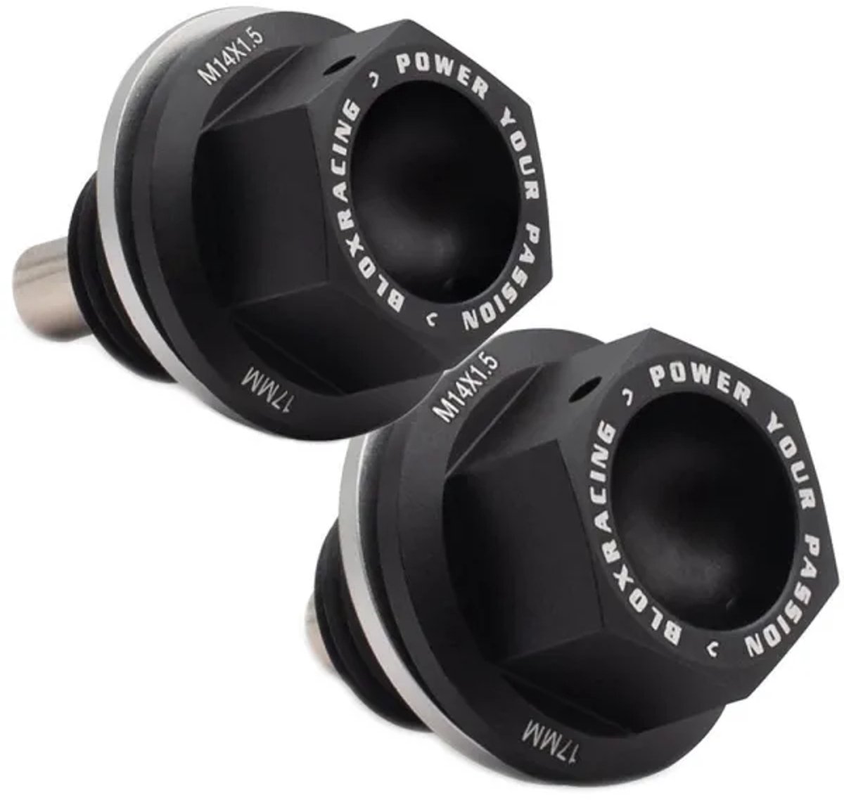 Blox Racing Aftappluggen magnetisch motor en versnellingsbak (M14x1.5)