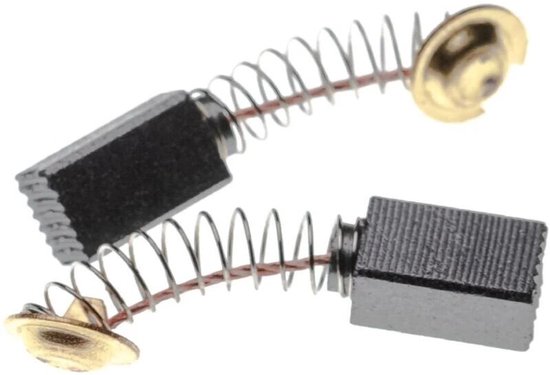 2x Koolborstels 6,5 x 7,5 x 12,5 mm, compatibel met Hitachi WR14VB, WR16SA