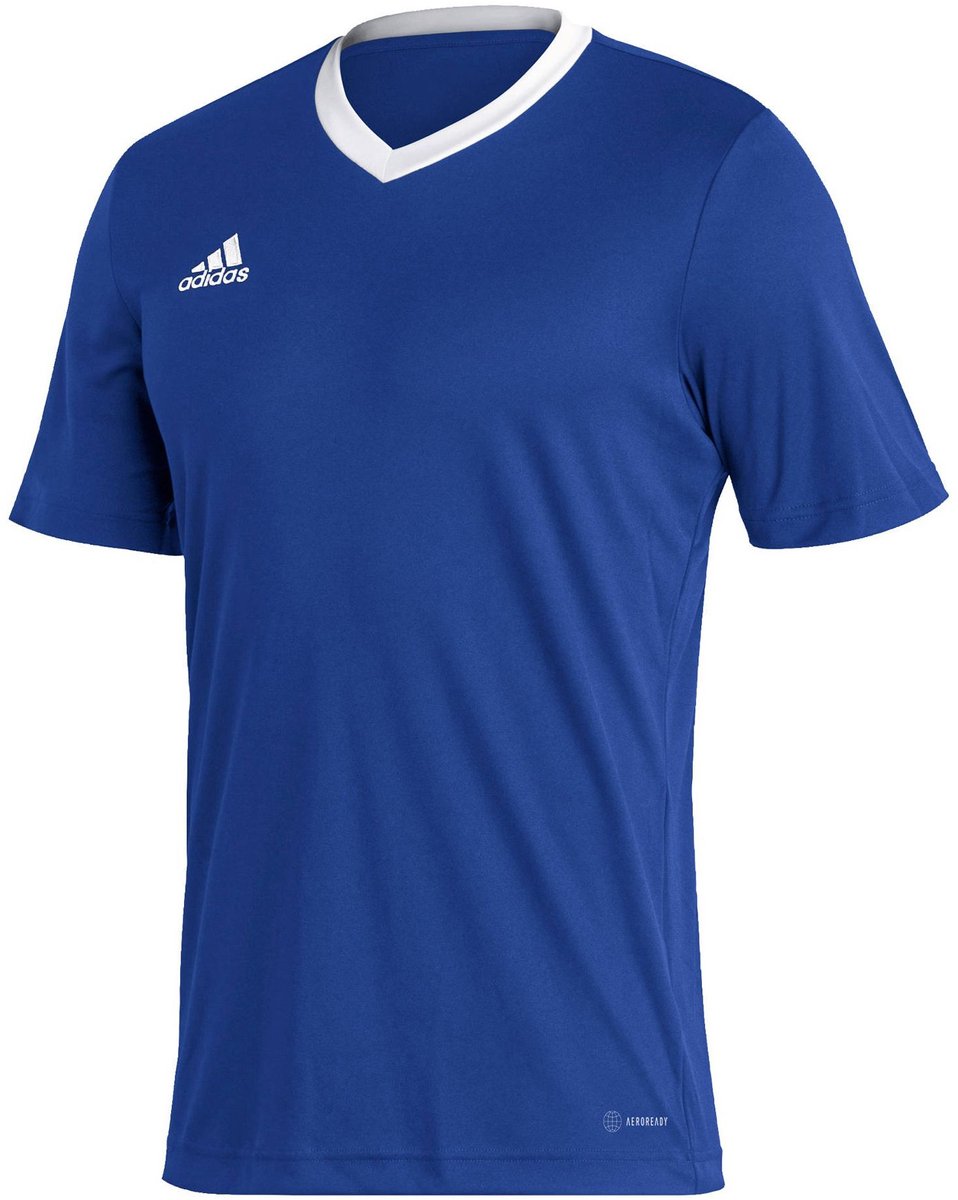 adidas Performance Entrada 22 Voetbalshirt - Heren - Blauw- 2XL