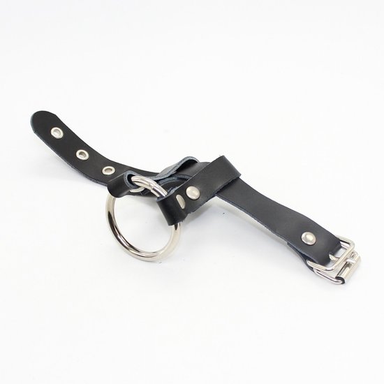 Paire De Harnais Amish Vintage Cuir Pour Cheval - Lignes Séparateur épandeur Anneau Laiton