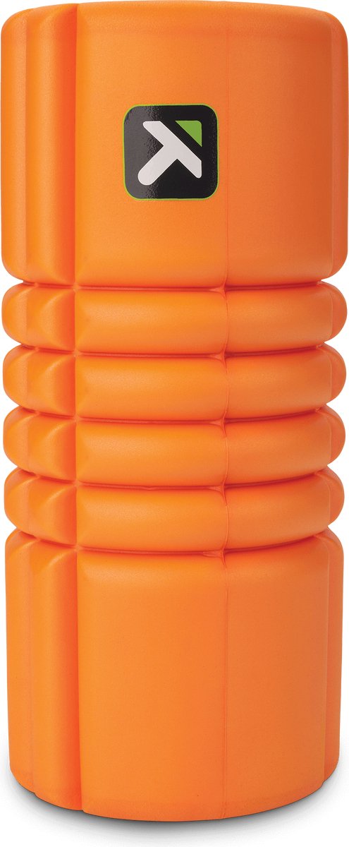 TriggerPoint - The Grid Travel - Zwart/ Oranje - Foam Roller - Massage Roller - Yoga - Pilates - Fitness