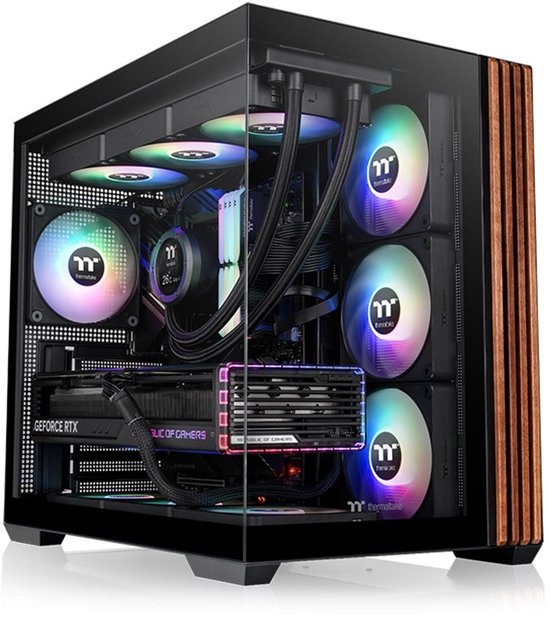 Thermaltake View 380 WS ARGB Midi Tower Black