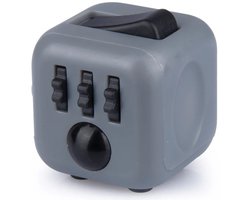 Infinity Magic Cube - Friemelkubus - Infinity Cube - Fidget gadget - simple dimple - Anti stress Fidget Spinner - Stress verlichtend - Fidget Toys - Grijs Image