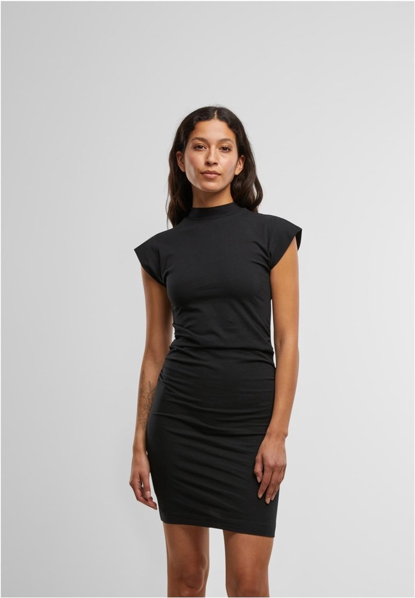Urban Classics Short Cotton Jersey Korte jurk S Zwart