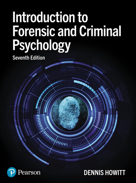 Introduction to Forensic and Criminal Psychology - cover