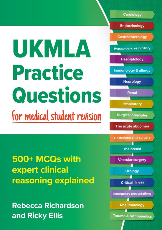 UKMLA Practice Questions for medical student revision - cover