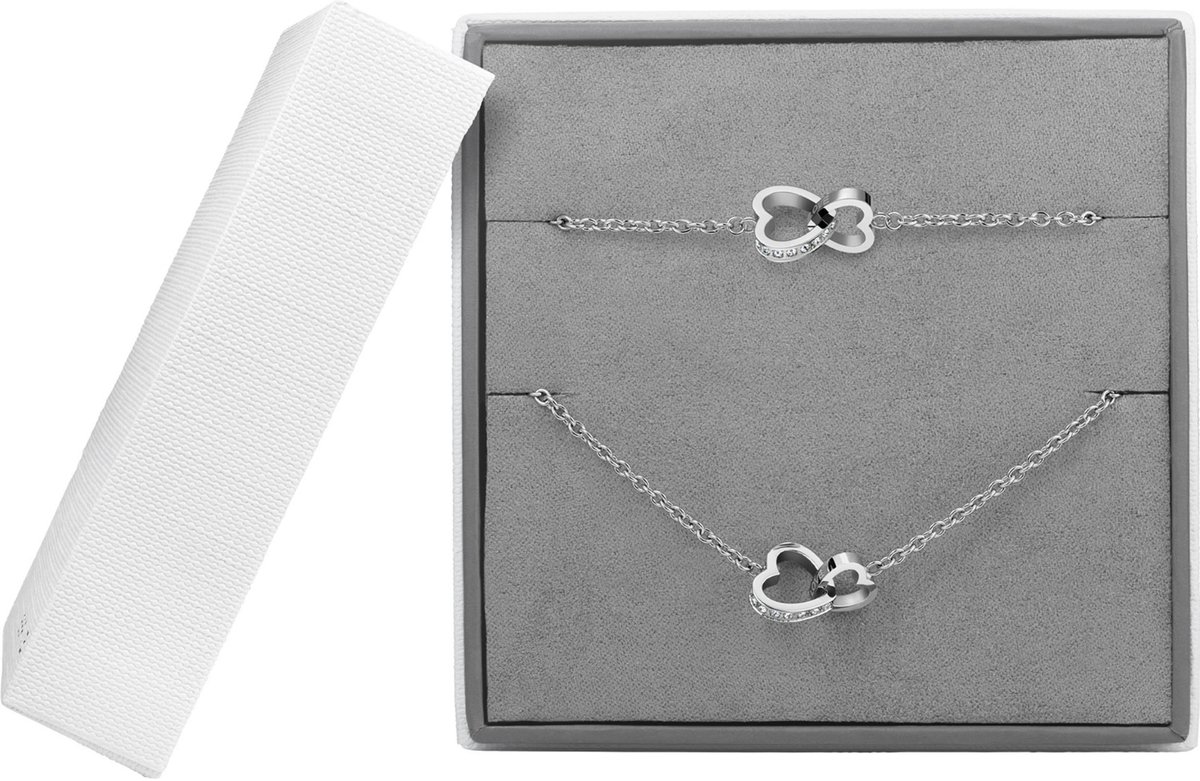 Bering - 447-659-Gold - Sieradenset - Dames - Heart - 45 cm