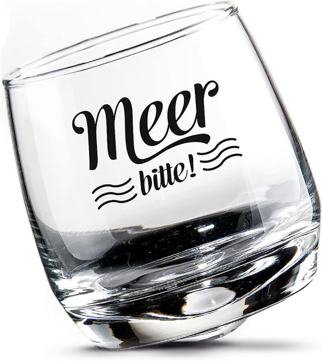 Set van 2 Whiskyglazen met Unieke Inscriptie - Vaatwasserbestendige Rumglazen als Cadeau