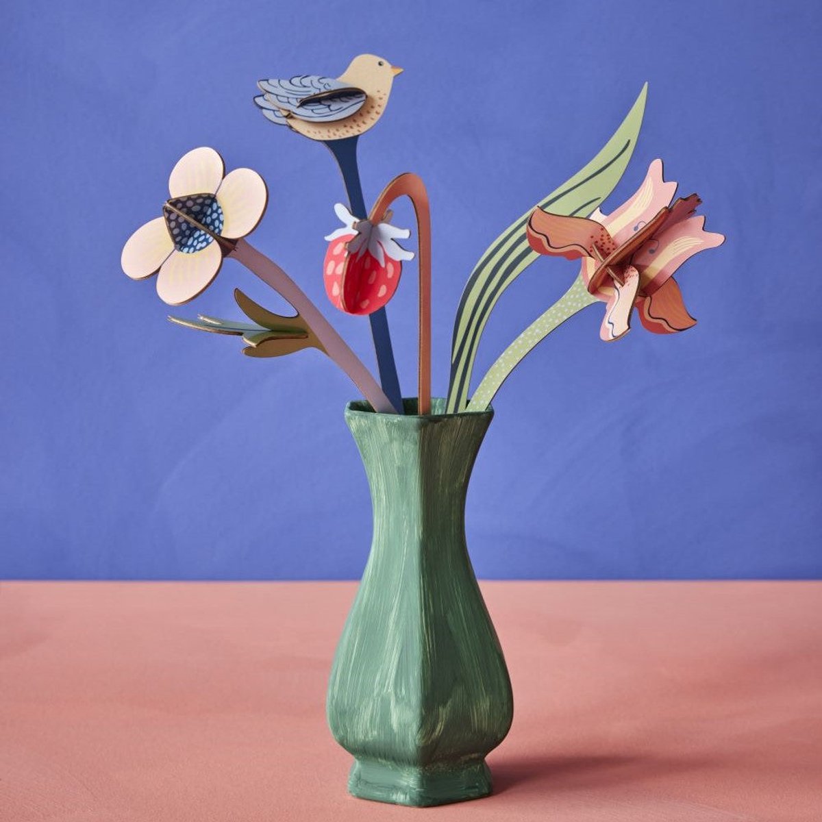 Studio Roof Artist's Bouquets William Morris - Papieren Bosje Bloemen