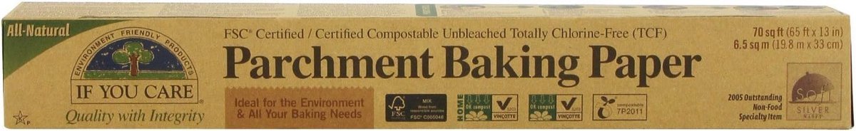 Bakpapier 5 Rollen - 100% Ongebleekt en Milieuvriendelijk