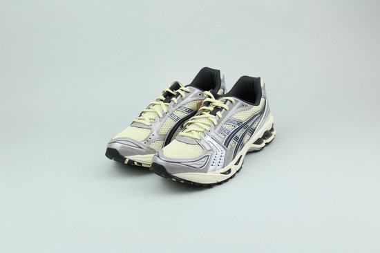 ASICS GEL-KAYANO 14 Oyster White / Steeple Grey - Baskets - 1203A537 - Taille 43,5