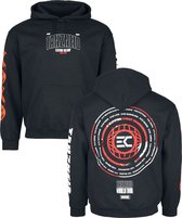 Sweat à capuche homme Electric Callboy Tanzneid Tour Circle - Noir - L