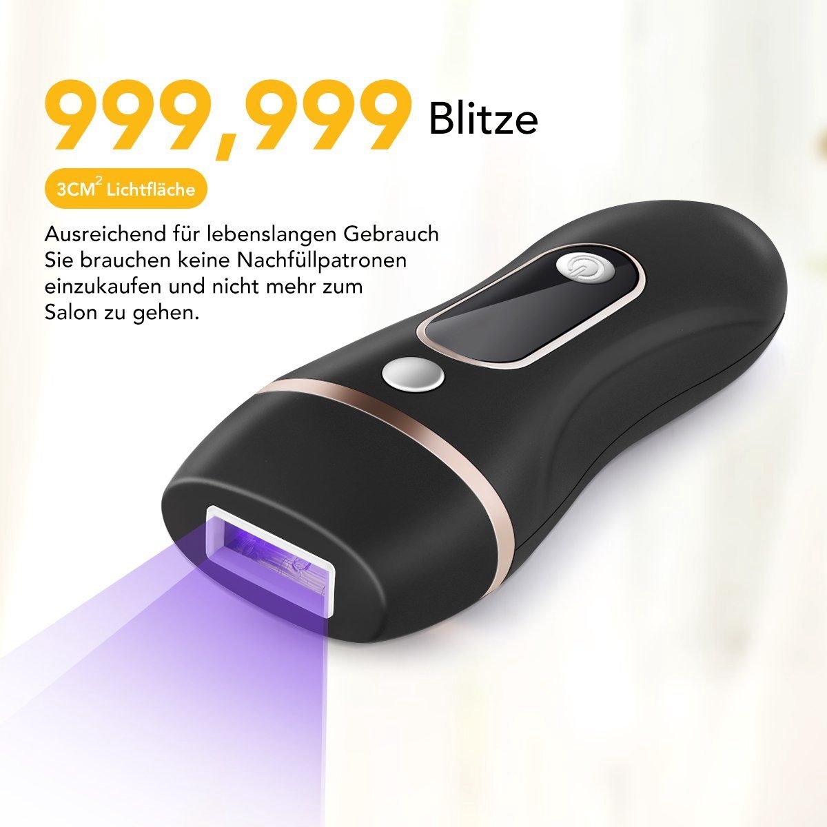 OKWISH IPL Ontharingsapparaten - Laser Ontharing Thuis thumbnail 5