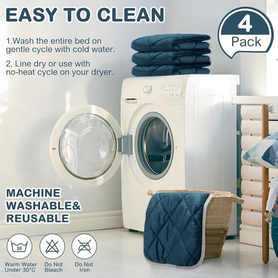 SUPVOX Warm Kussen Voor Honden Zelfverwarmend 90x64cm Niet-elektrisch Voor Het Comfort Van Uw Huisdier