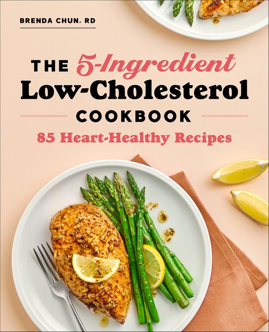 The 5-Ingredient Low-Cholesterol Cookbook - cover