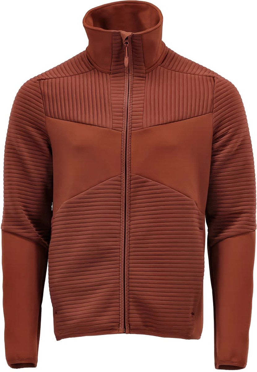 Mascot Customized Fleecetrui met rits 22503-681 - herfstrood - XS