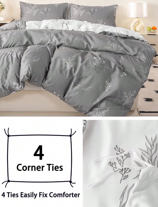 Roze melkfluwelen dekbedovertrek 4-delige set, chiffon getrimd beddengoed met strikknoop, dekbedovertrekset met ritssluiting, meisjesbeddengoed met kussenslopen (kleur: groen, maat: 2,0 m bed