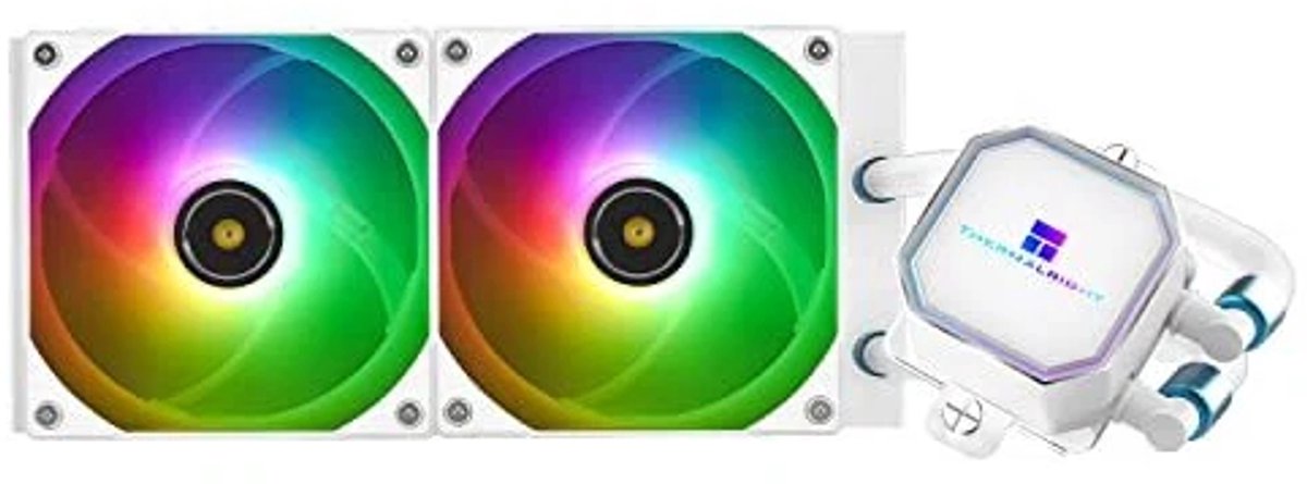 Thermalright Frozen Prism 240 Black Argb Generator Watergekoelde Ventilator koeler