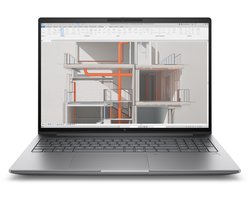"HP Zbook X G1i Intel Core Ultra 7 255H Mobiel werkstation 40,6 cm (16"") WUXGA 32 GB DDR5-SDRAM 1 TB SSD NVIDIA RTX PRO 2000 Blackwell Wi-Fi 7 (802.11be) Windows 11 Pro AI Workstation, AI PC Zilver"