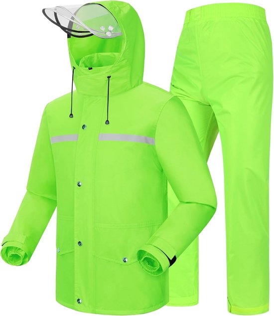 Ralka Comfort Regenpak Volwassenen Unisex Maat L Zwa