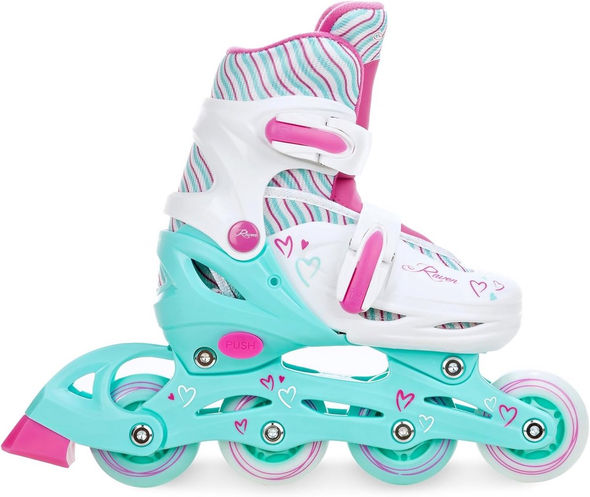 Verstelbare Kinder Skeelers met LED Wielen - Maat 30-33