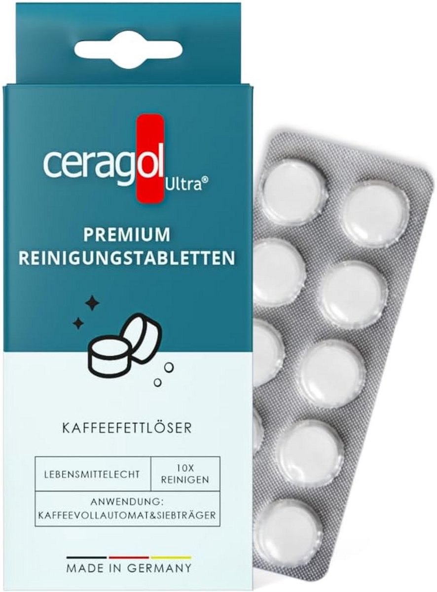 Reinigingstabletten voor Volautomatische Koffiemachines - Krachtige Ontvetter voor Espressoapparaten