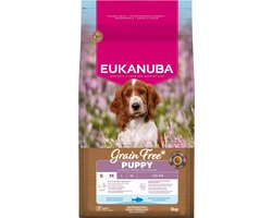 Graanvrij Puppybrokken met Vis voor Kleine en Middelgrote Rassen - 3 kg