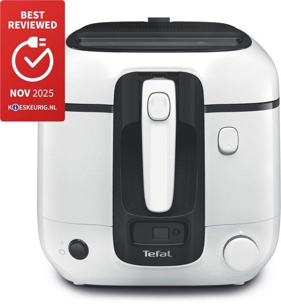 Tefal Super Uno FR3140 - Frituurpan - 2,2 L - Anti-geurfilter - Kijkvenster - Digitale timer - Makkelijk Schoonmaken - 1800W