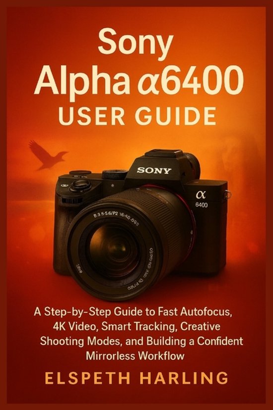 Sony Alpha a6400 User Guide - cover
