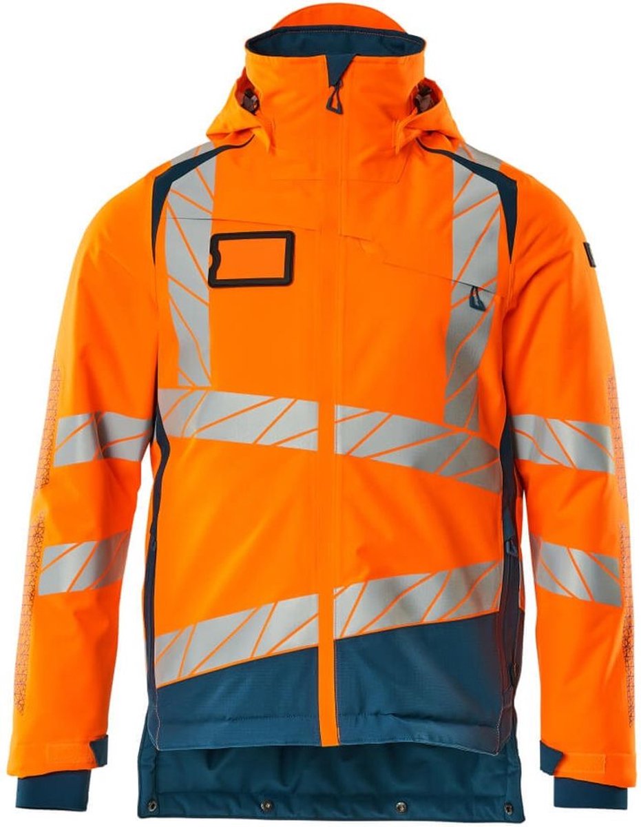 Mascot Accelerate Safe Winterjas 19335-231 hi-vis /donkerpetrol Oranje