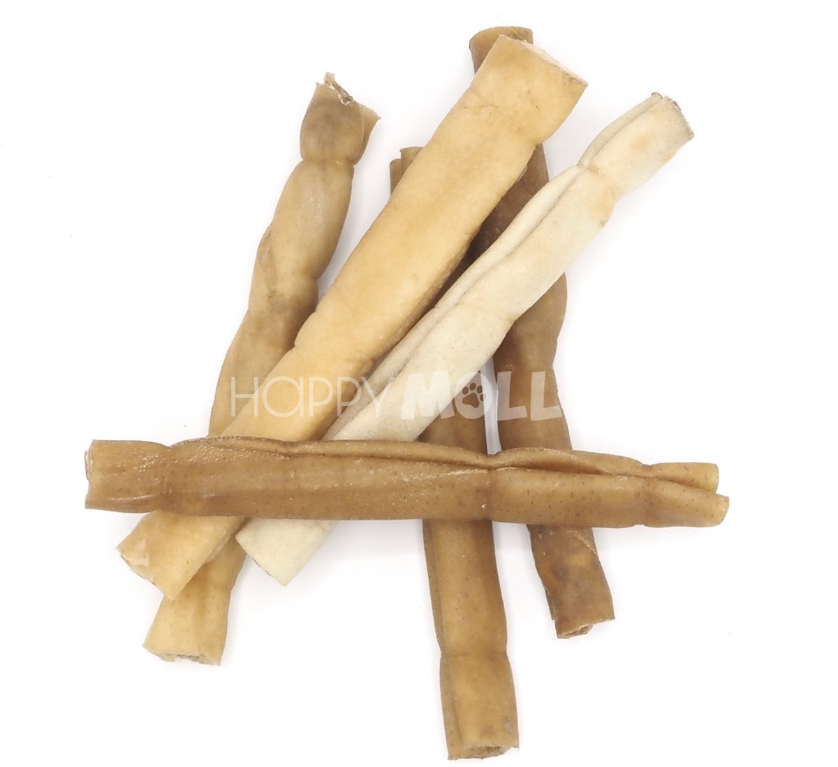 Mollie & Babs - Buffel Collageen Stick - Hondensnacks - Kauwsnack - 100% Buffel - 100% Natuurlijk - Hypoallergeen - 5 Stuks (15cm)