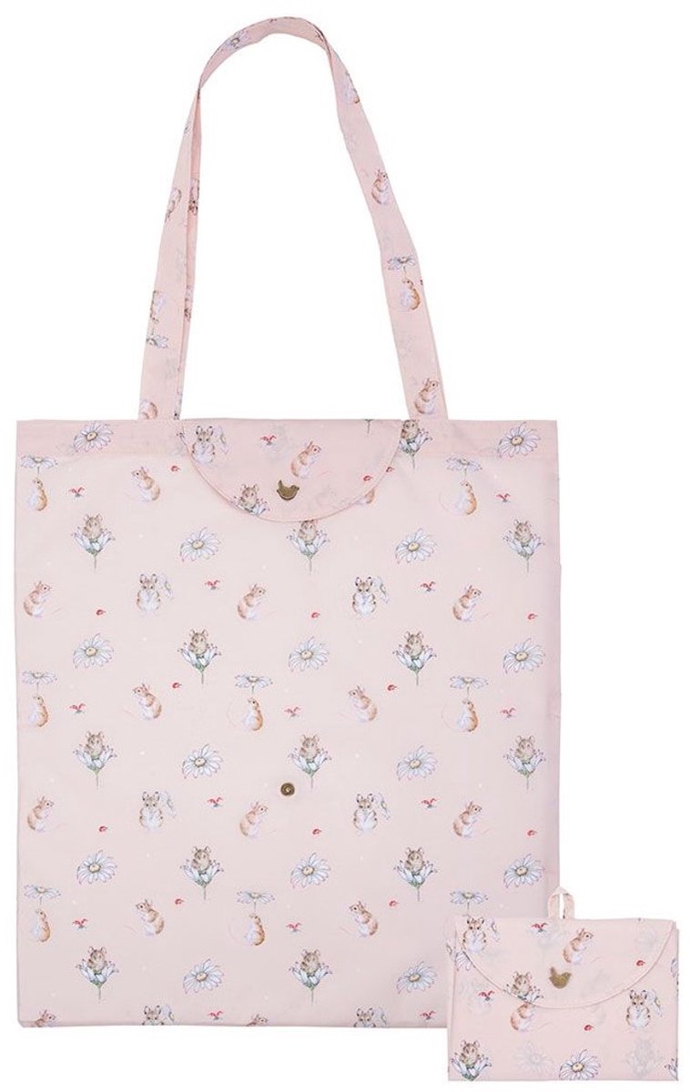 Wrendale Designs - Shopping Tas - Mouse & Daisy