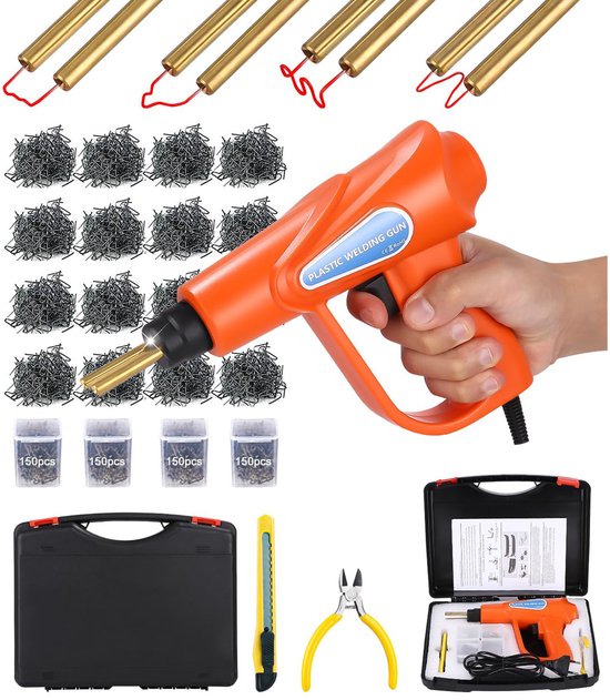 Plastic Lasapparaat Set 150 Stuks - 70W Lastelektrode 0.8mm - 220V Snel Verwarmen