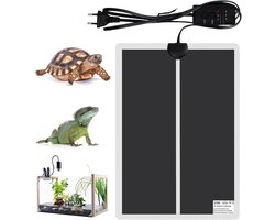 Waterdichte Reptielen Verwarming Mat met 3 Temperatuurstanden - Terrarium Warmtemat (42x28cm, 20W)