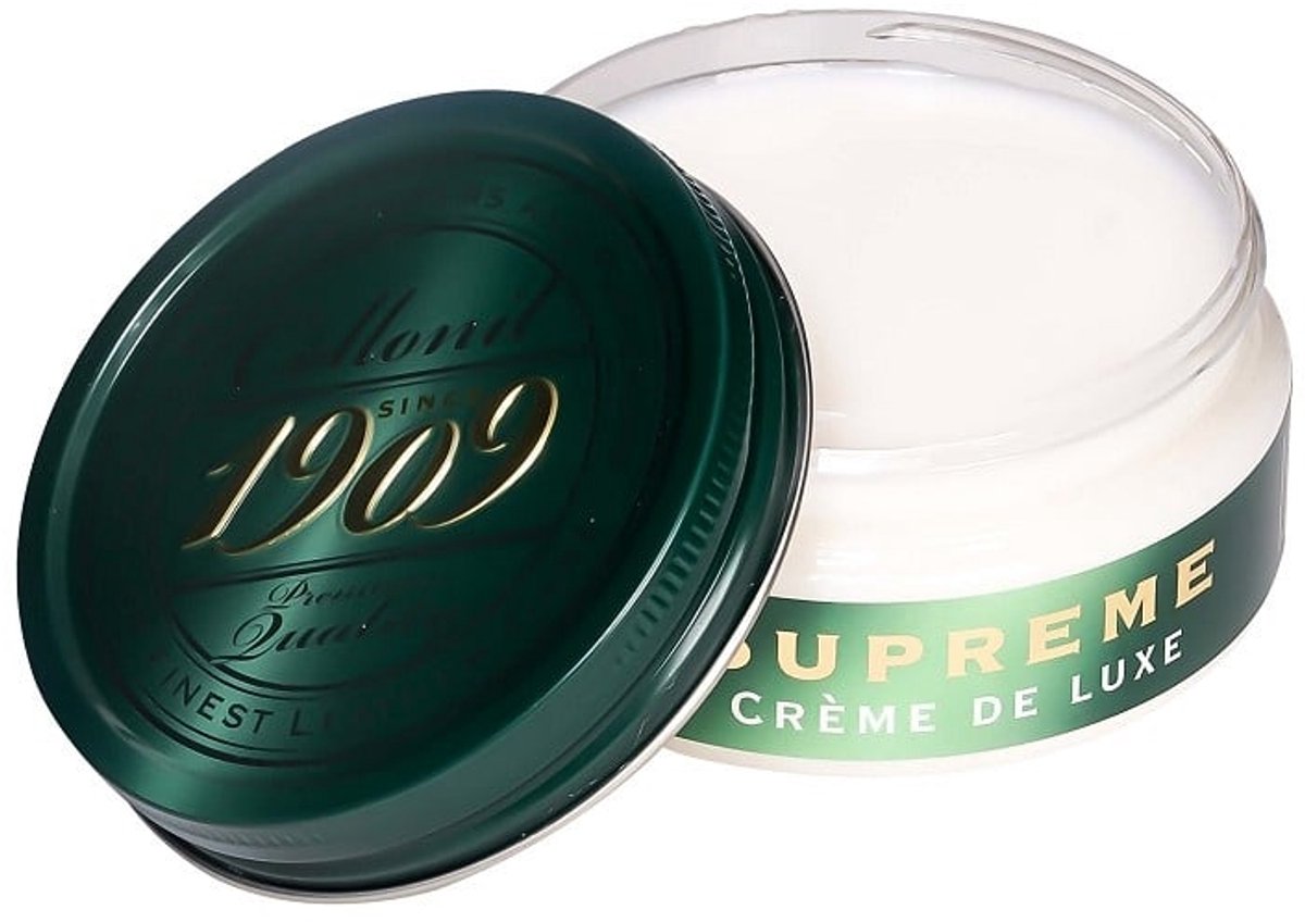 100 ml Schoenpoets naturel (transparant) 1909 Supreme Crème de Luxe 050