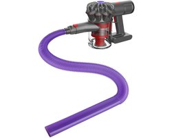 1stuk - Stofzuigeraccessoire - Compatibel met Dyson V6 tot V15-modellen - Wasdrogerreinigingsset - Flexibele slang met adapter - Reinigingsgereedschap - Paars