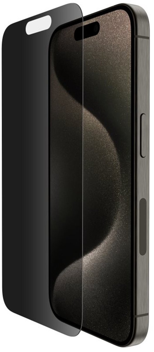 Belkin TemperedGlass Privacy Screenprotector – iPhone 15 Pro Max