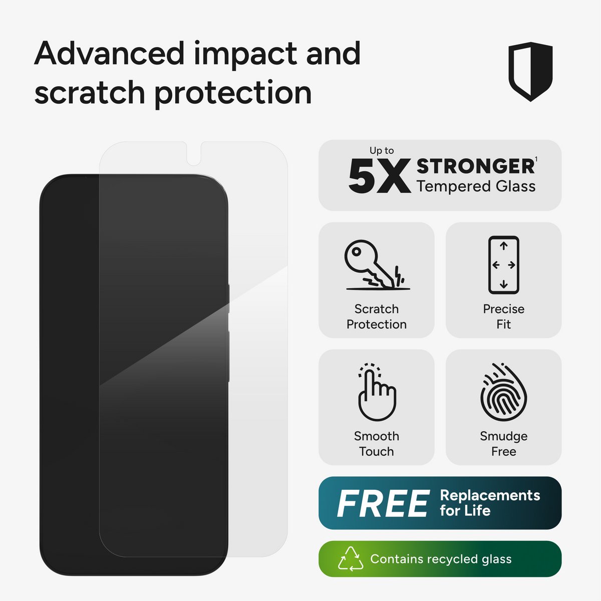 Protection écran Verre Trempé Anti-espion Pour Google Pixel 10/10 Pro - Lot De 2 - Dureté 9H, Sans Bulles - 3