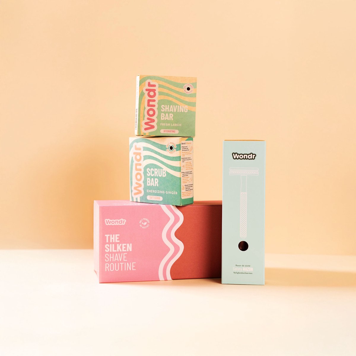 The Silken Shave Routine - Wondr Giftbox - Zijdezacht scheren in 2 stappen