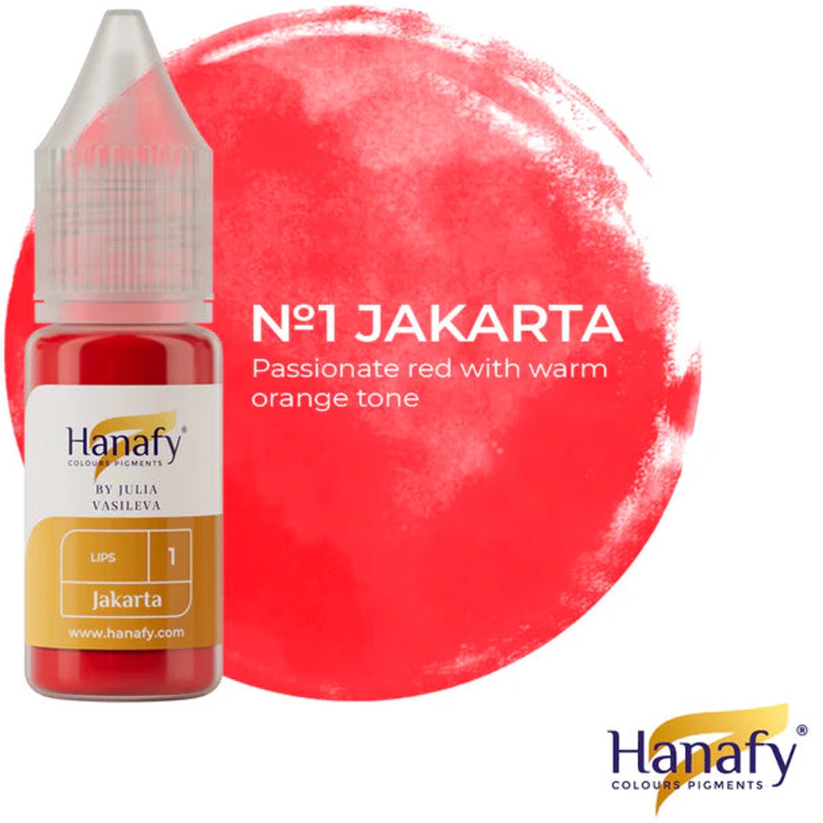 Hanafy Lip Pigment No.1 – Jakarta by Julia Vasileva