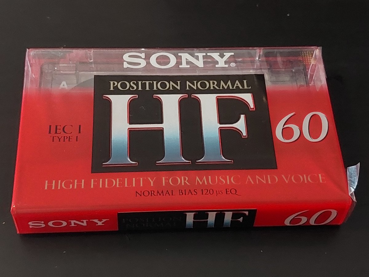 Sony C60HF AUDIO TAPE (CASSETTE BANDJE) - 60 MIN (2 X 30) - C60HFC
