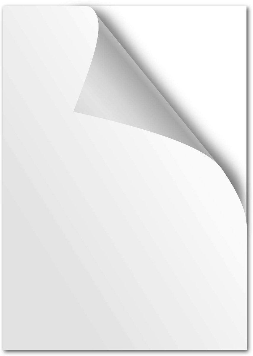 IMPERATORIS® Kaftfolie/Boeklon/Lamineerfolie Zelfklevend - Transparant - Kaften - Kaftpapier - 21 x 29 cm