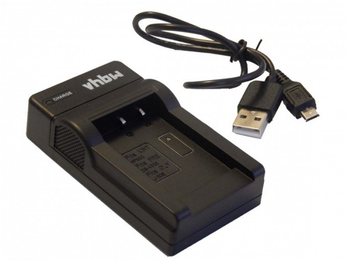 Acculader compatibel met Leica BP-DC5 en Panasonic CGA-S006, CGR-S006 en DMW-BM7 accu's